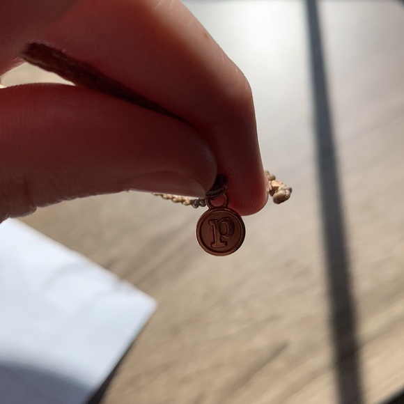 pura vida adjustable bracelet! mauve with gold beads - Picture 4 of 4